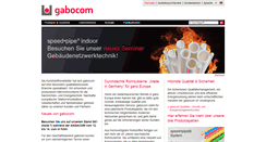 Desktop Screenshot of gabo.eu