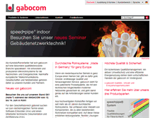 Tablet Screenshot of gabo.eu